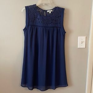 Navy Cocktail Dress